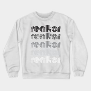Realtor Grayscale Vintage T-Shirt Crewneck Sweatshirt